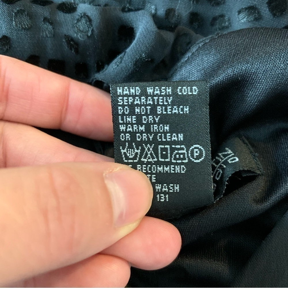 Jonathan Martin Studio Black Silk Blend Cocktail Dress - Picture 6 of 6